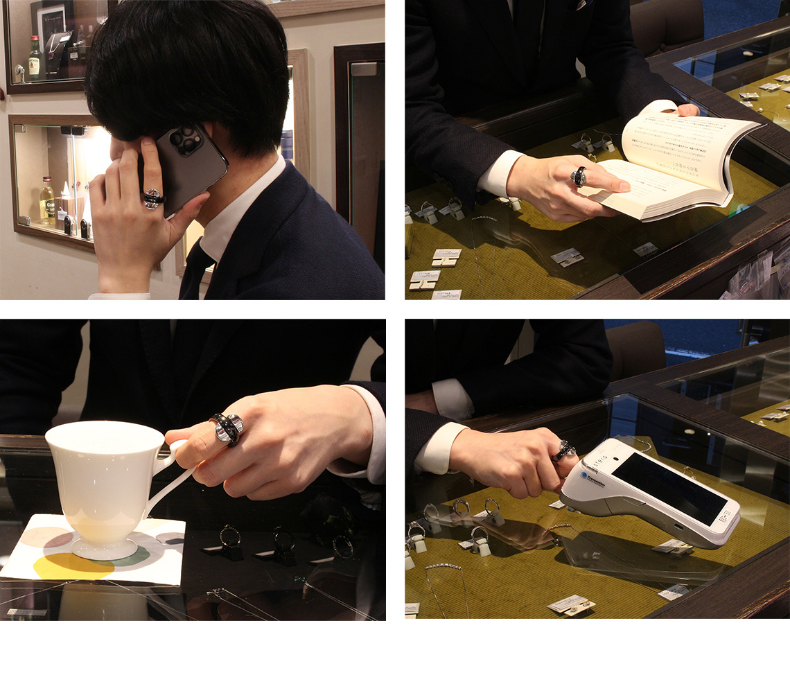 Decory（デコリ）装着イメージ